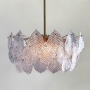 West Elm - Glass Leaf Chandelier